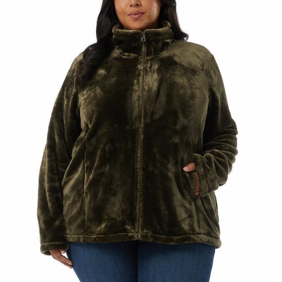 NWT 32 Degrees Ladies' Plush Jacket - Picture 4 of 9